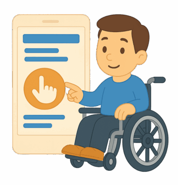 Schutz & Sicherheit Das Anhalten von Animationen und Ausblenden von Meiden schützt Nutzer mit photosensitiver Epilepsie.